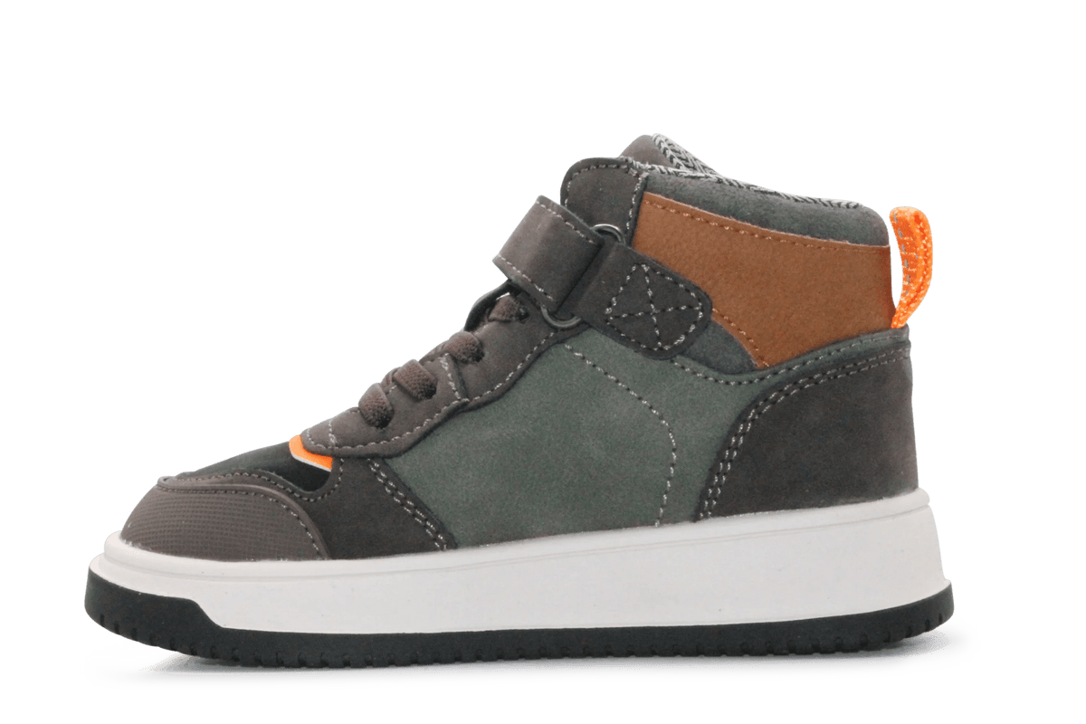 Shoesme Jongens Sneaker - NO25W100 - DonkerBruin - hatshoe
