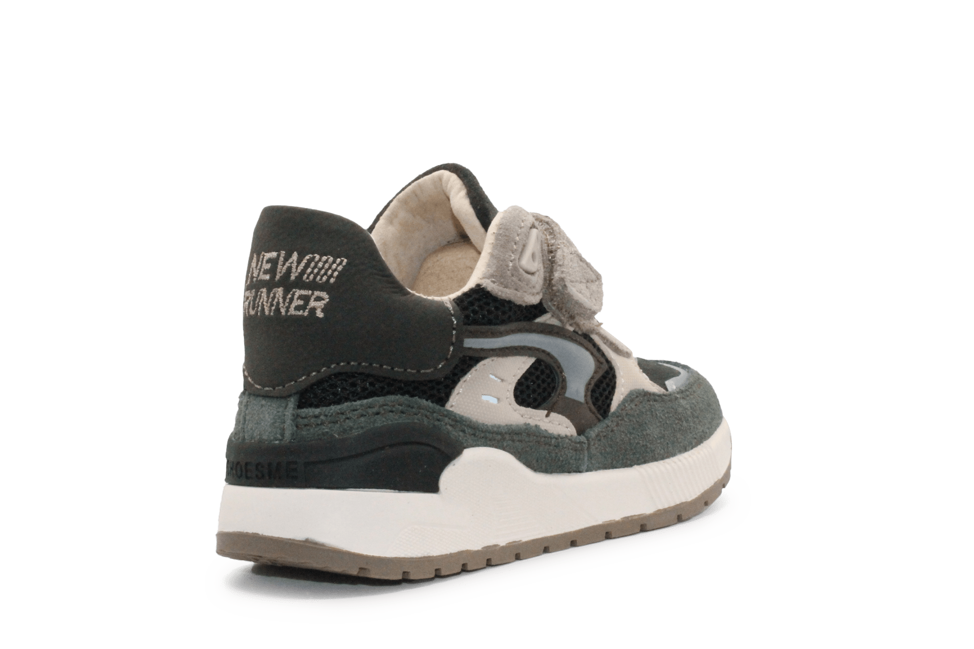 Shoesme Jongens Sneaker ST24S006 Groen Taupe - Jongens