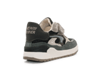 Shoesme Jongens Sneaker ST24S006 Groen Taupe - Jongens - hatshoe