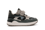 Shoesme Jongens Sneaker ST24S006 Groen Taupe - Jongens - hatshoe