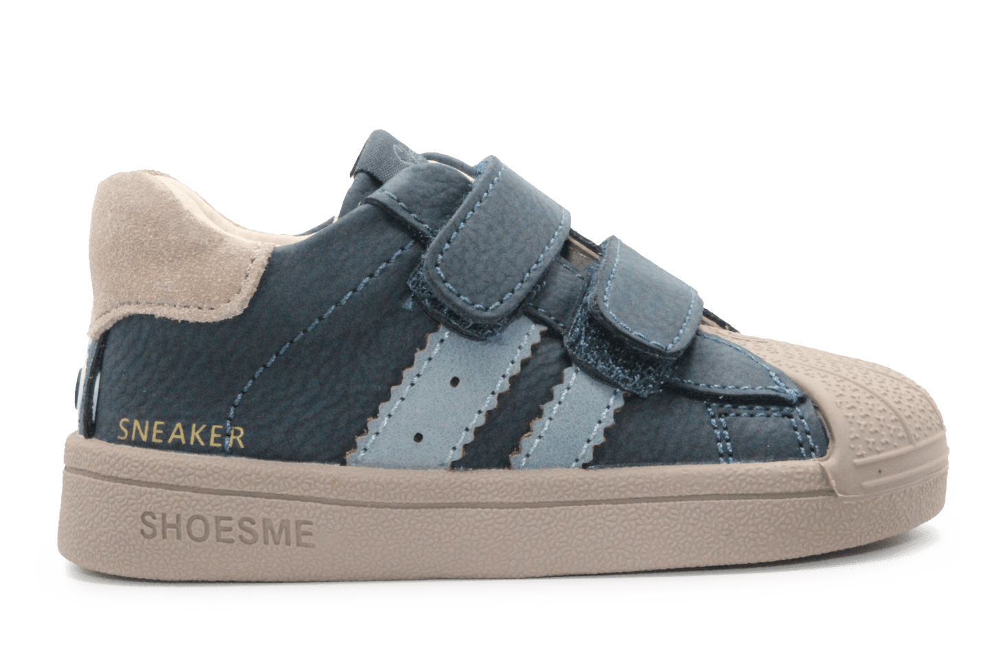 Shoesme Klittenbandschoen BS25W001 - Blauw - hatshoe