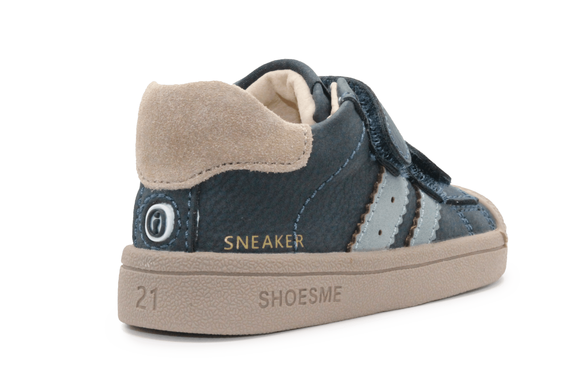 Shoesme Klittenbandschoen BS25W001 - Blauw - hatshoe