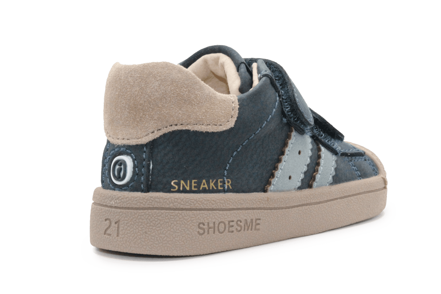 Shoesme Klittenbandschoen BS25W001 - Blauw - hatshoe
