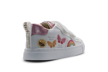 Shoesme Klittenbandschoen SH26S010 - Wit - hatshoe
