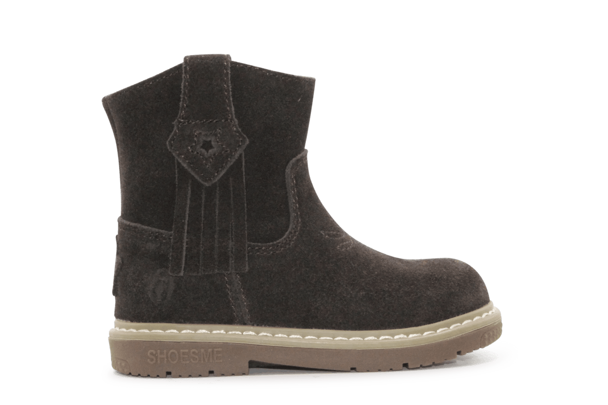 Shoesme Laars Meisjes BC26W004 - Dark brown - hatshoe