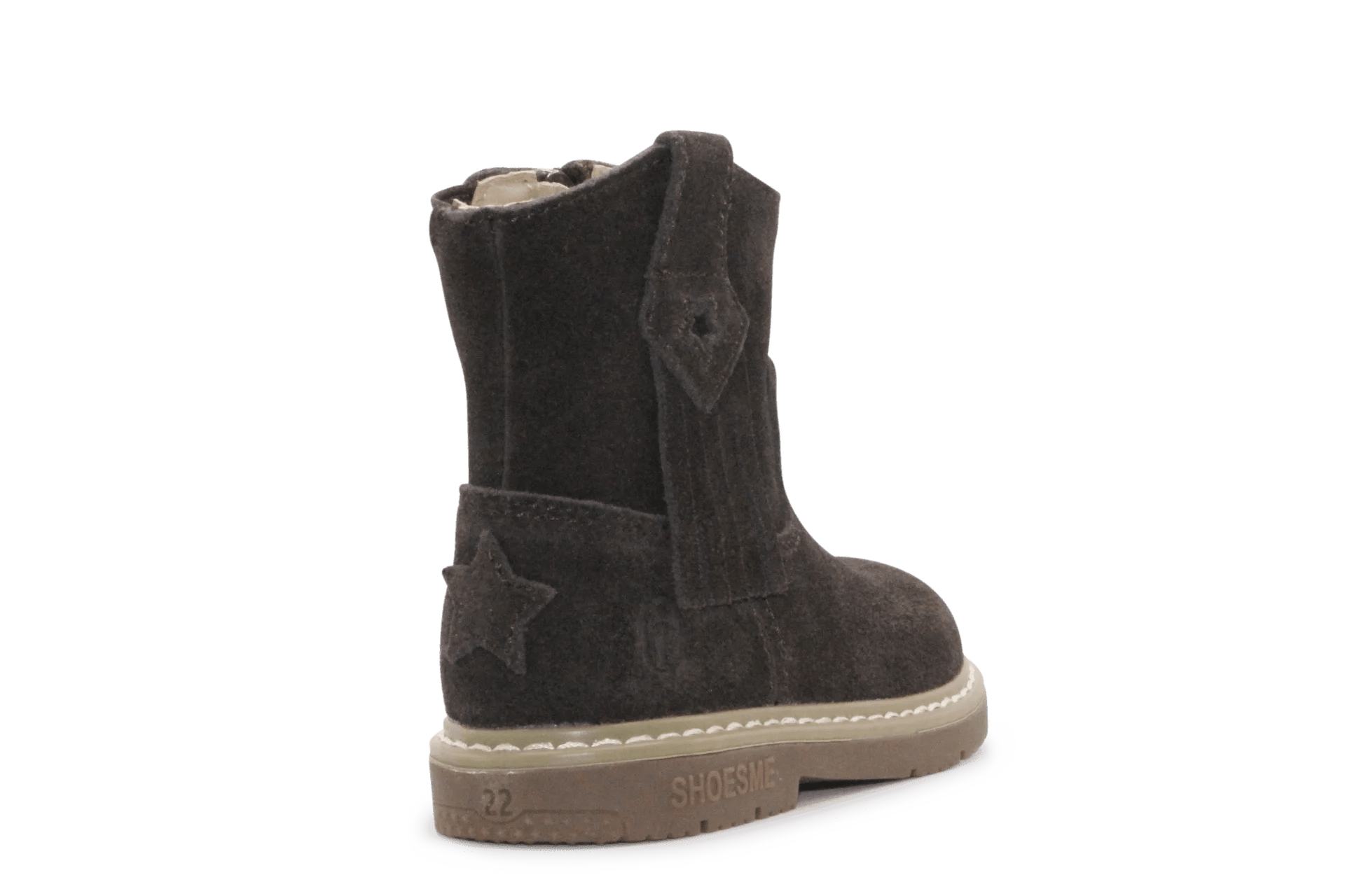 Shoesme Laars Meisjes BC26W004 - Dark brown