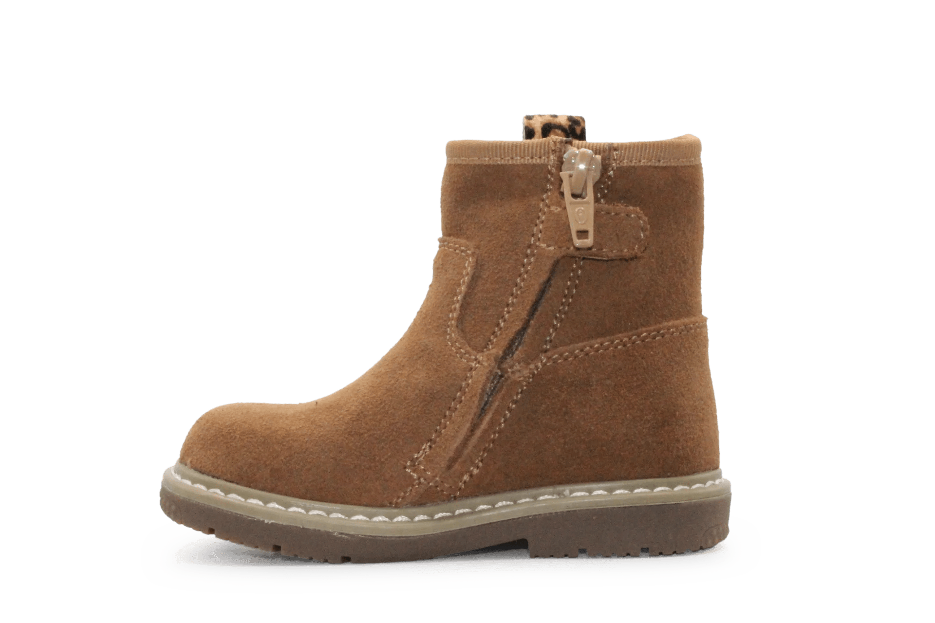 Shoesme Laars Meisjes BC26W006 -Cognac Leopard