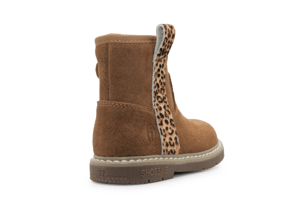 Shoesme Laars Meisjes BC26W006 -Cognac Leopard - hatshoe