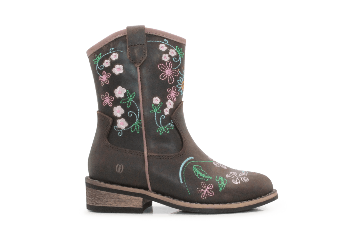 Shoesme Meisjes Laars - MW26W030 - Donkerbruin - hatshoe