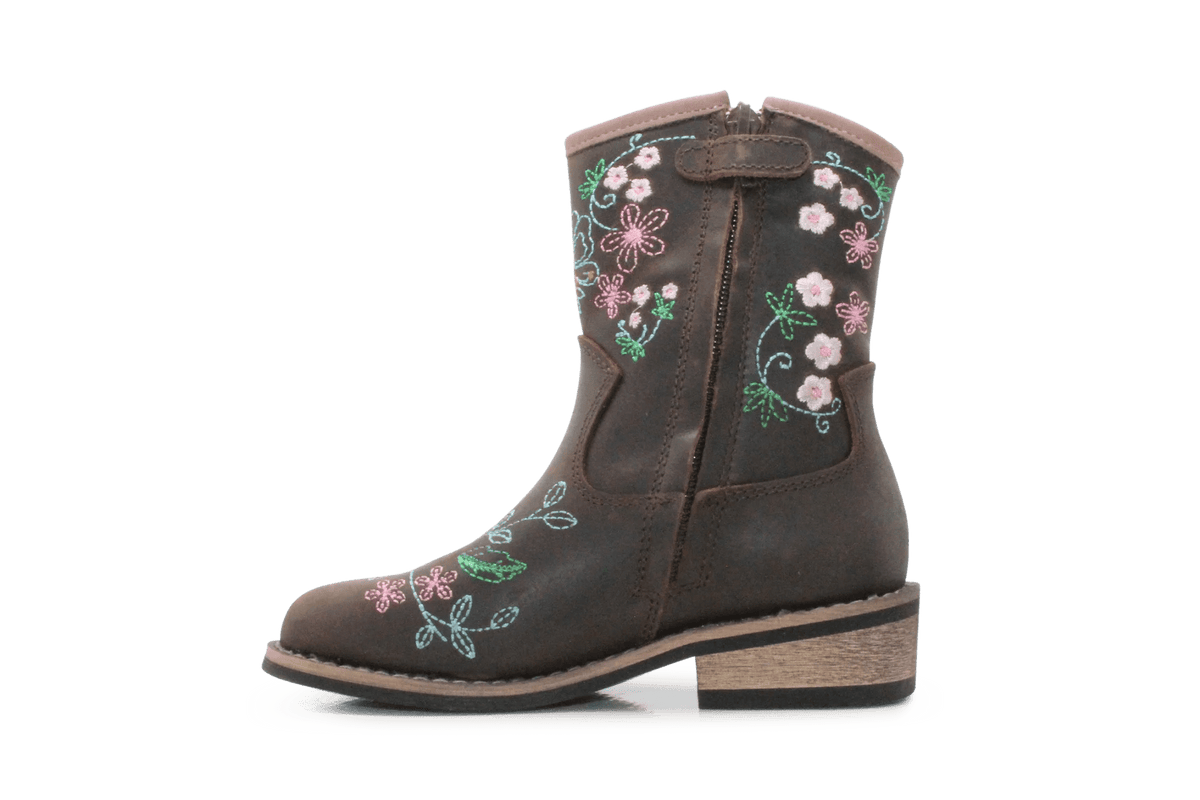 Shoesme Meisjes Laars - MW26W030 - Donkerbruin - hatshoe