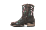 Shoesme Meisjes Laars - MW26W030 - Donkerbruin - hatshoe