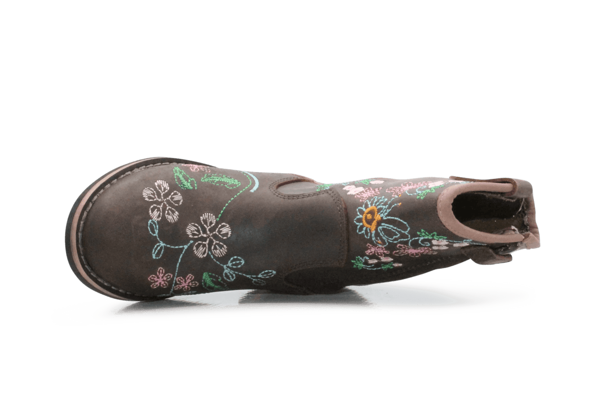 Shoesme Meisjes Laars - MW26W030 - Donkerbruin - hatshoe
