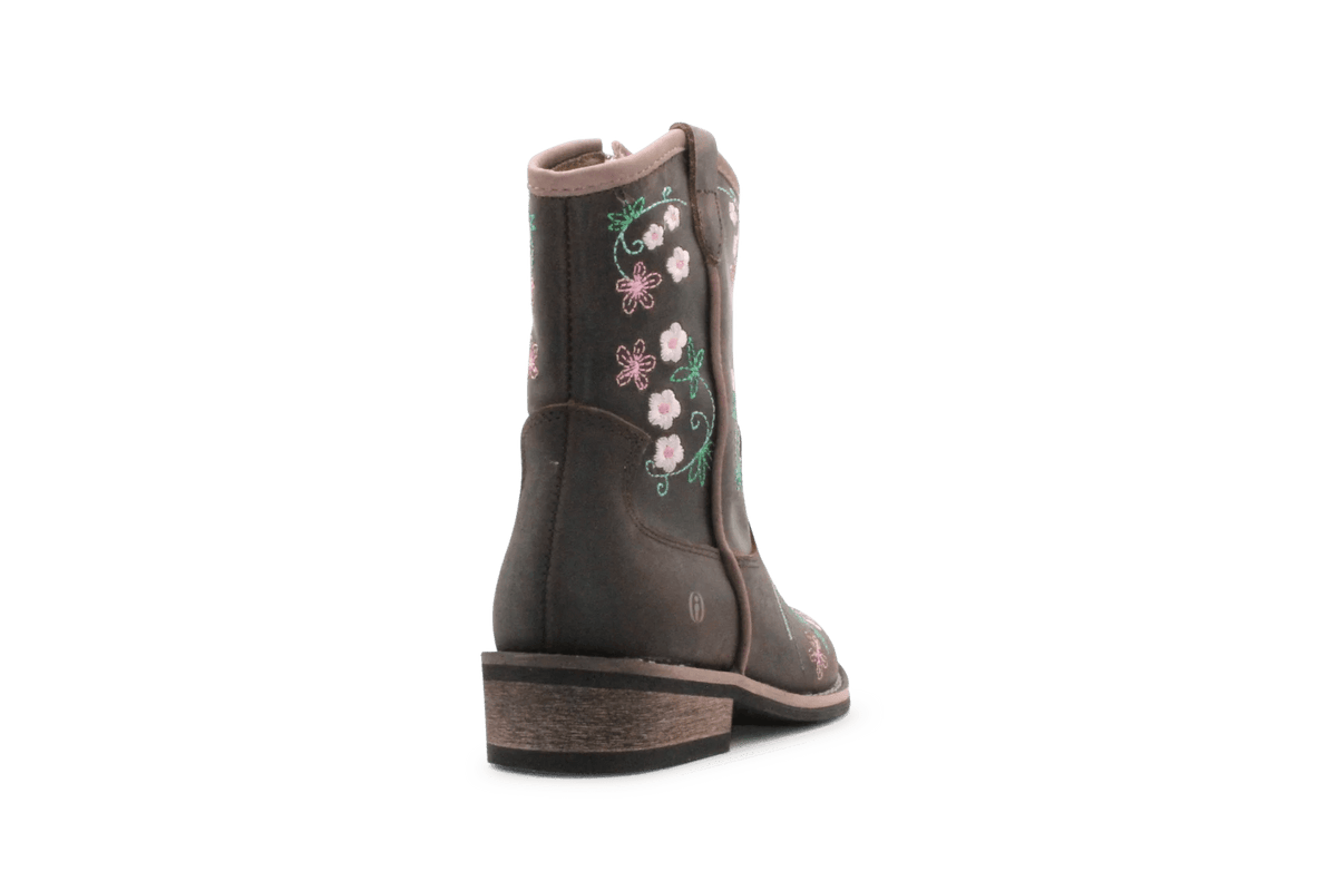 Shoesme Meisjes Laars - MW26W030 - Donkerbruin - hatshoe