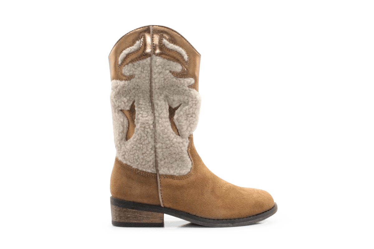 Shoesme Meisjes Laars - WT26W005 - Cognac - hatshoe