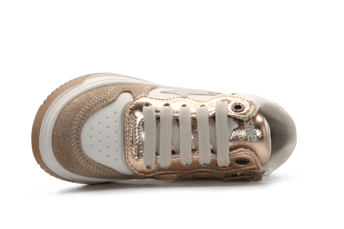Shoesme Meisjes Sneaker - NO26W006 - Rosegold - hatshoe