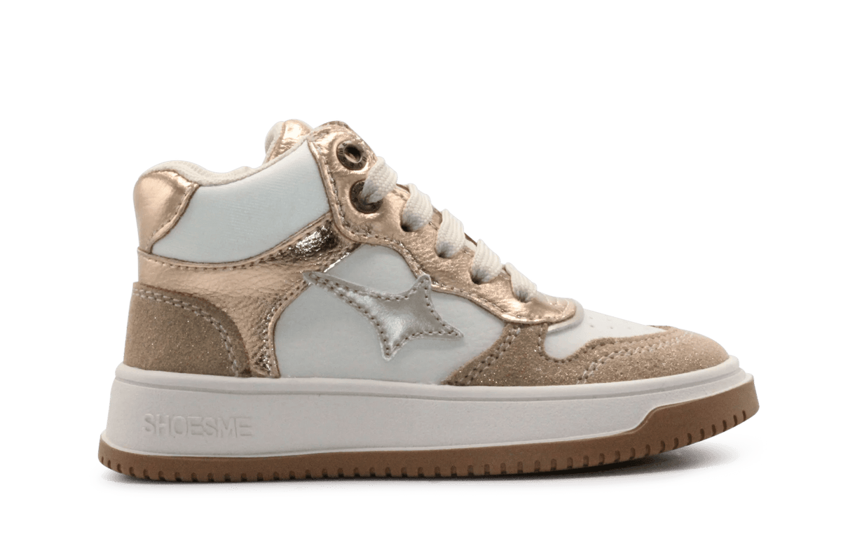 Shoesme Meisjes Sneaker - NO26W006 - Rosegold - hatshoe