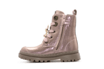 Shoesme Meisjes Veterboot - NT26W007 - Roze Metallic - hatshoe