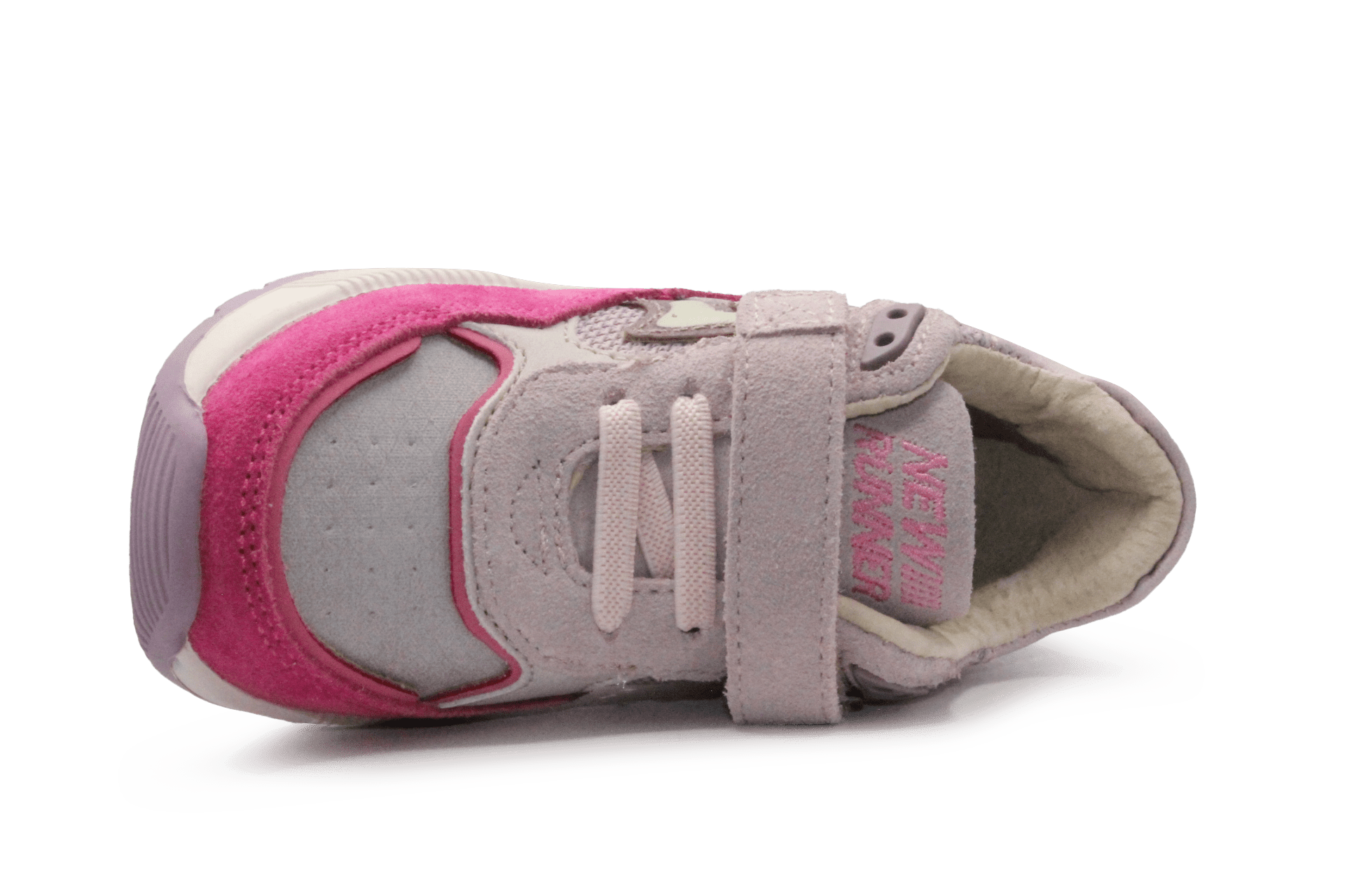 Shoesme Meisjessneakers Roze Suède/Mesh – Met Klittenband - hatshoe
