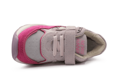 Shoesme Meisjessneakers Roze Suède/Mesh – Met Klittenband - hatshoe