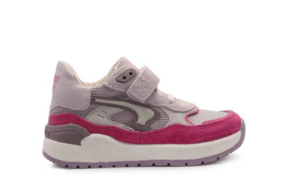Shoesme Meisjessneakers Roze Suède/Mesh – Met Klittenband - hatshoe