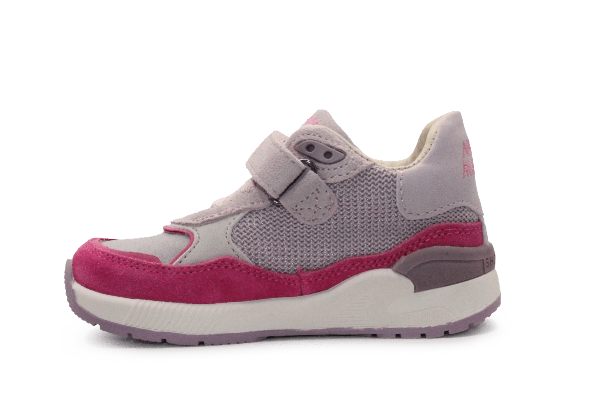 Shoesme Meisjessneakers Roze Suède/Mesh – Met Klittenband - hatshoe