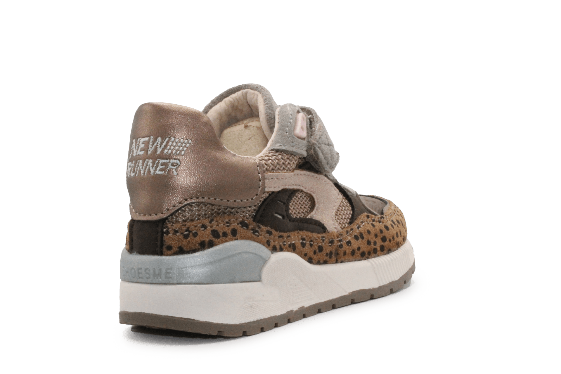 Shoesme Meisjessneakers ST25W008 - Brons - hatshoe