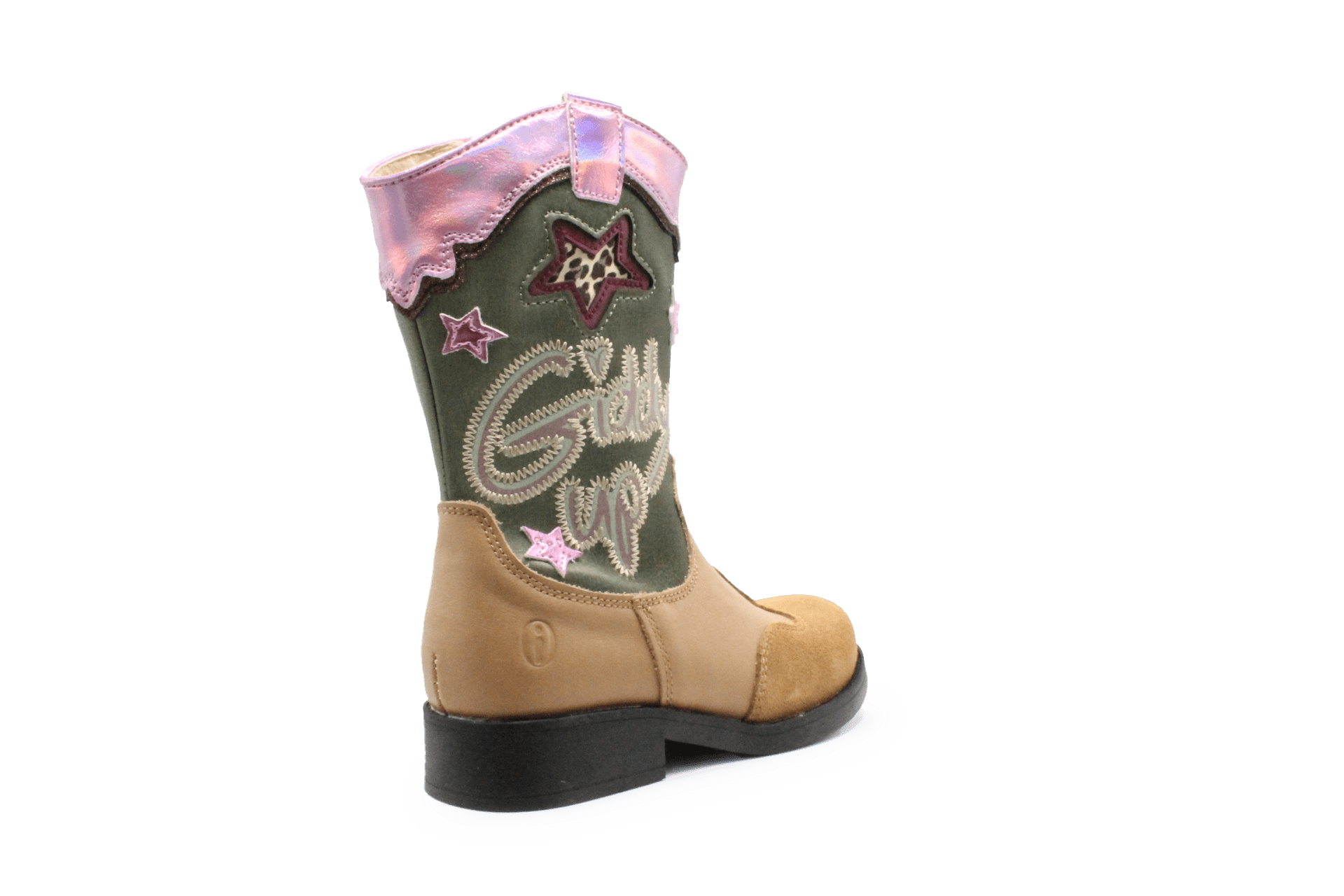 Shoesme NW23W008 Cowboylaars Giddy Up Multi Leer – Meisjes