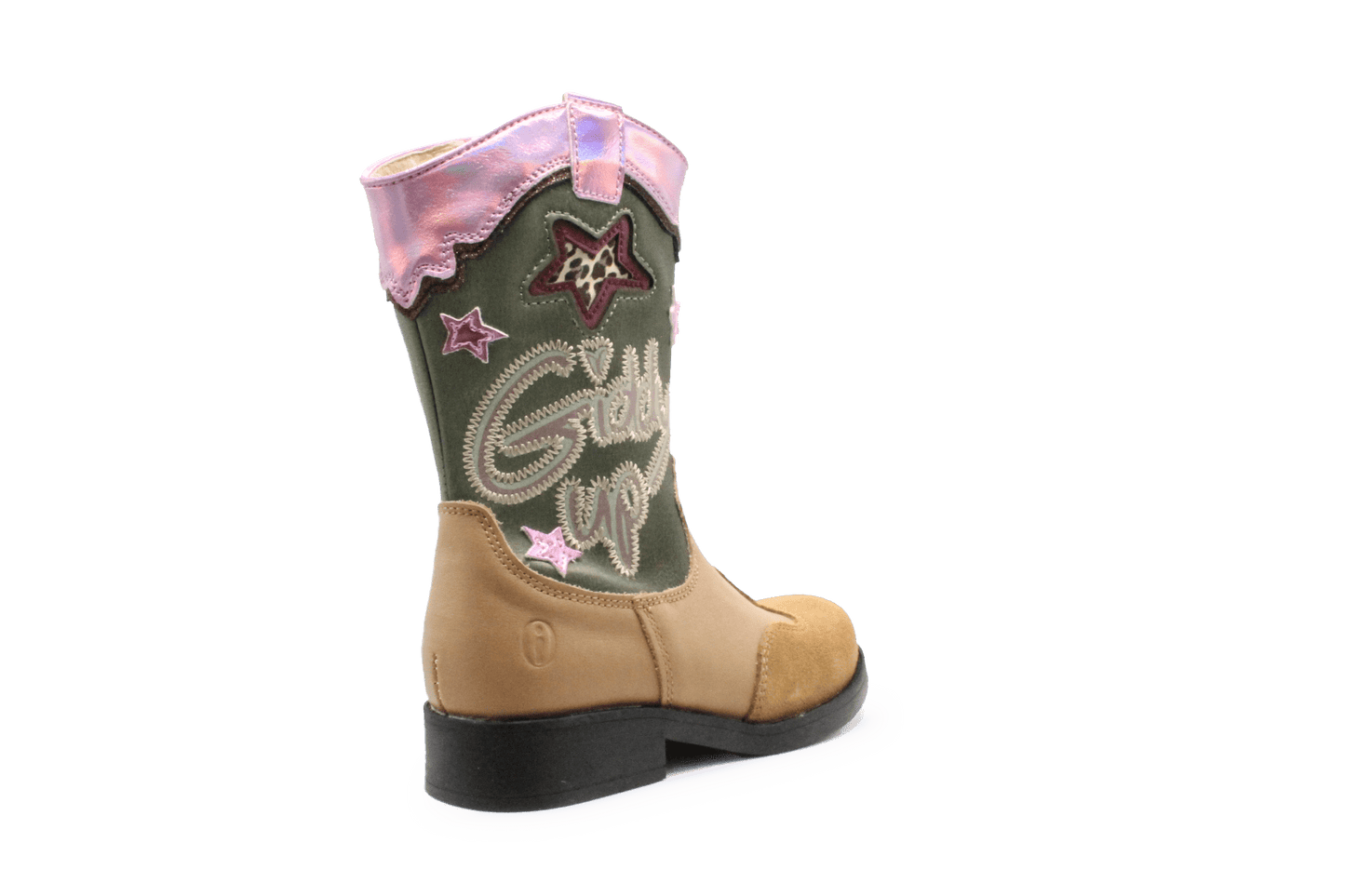 Shoesme NW23W008 Cowboylaars Giddy Up Multi Leer – Meisjes - hatshoe