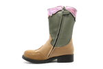 Shoesme NW23W008 Cowboylaars Giddy Up Multi Leer – Meisjes - hatshoe