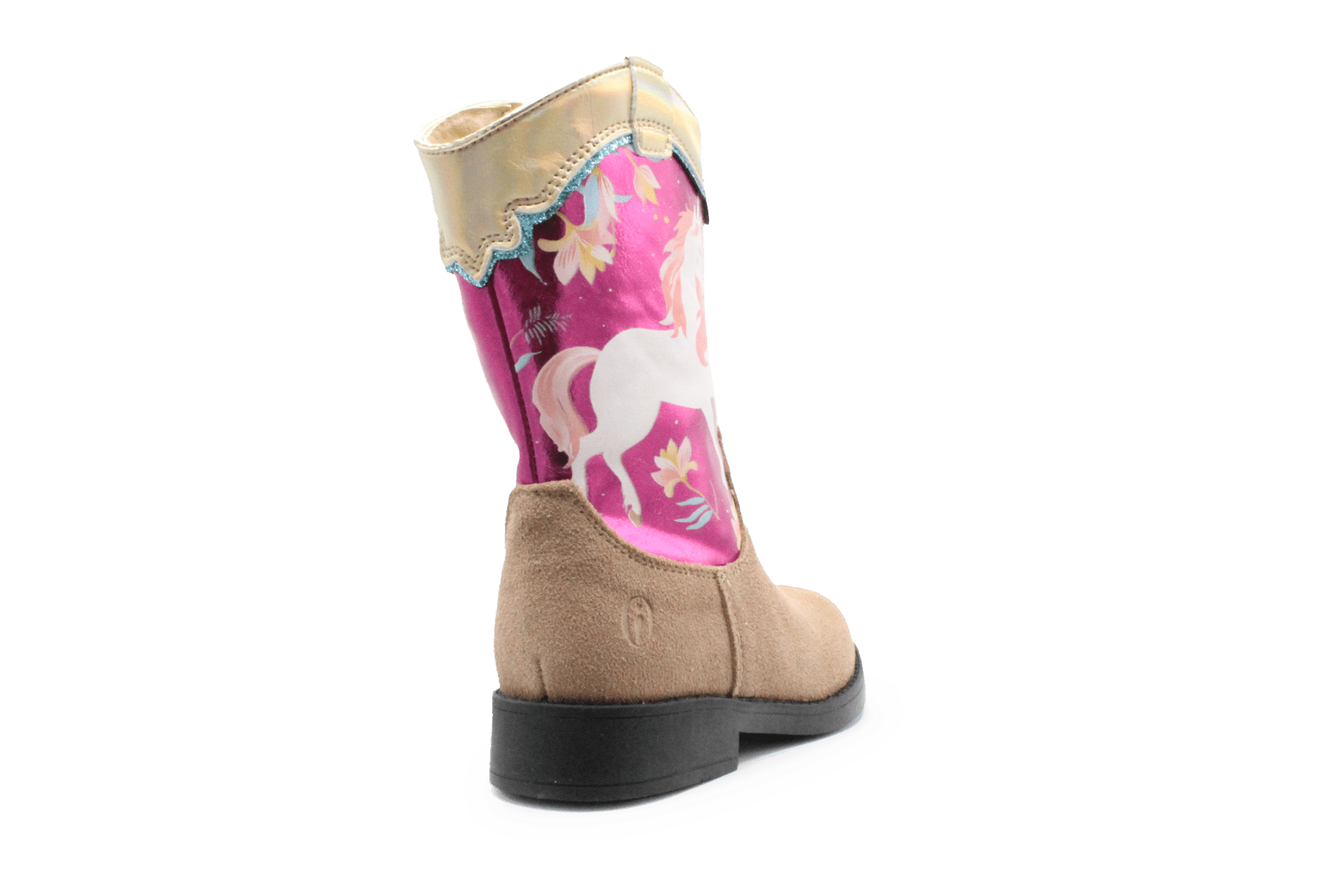 Shoesme NW24W010 Cowboylaars Roze Eenhoorn Leer – Meisjes