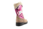 Shoesme NW24W010 Cowboylaars Roze Eenhoorn Leer – Meisjes - hatshoe