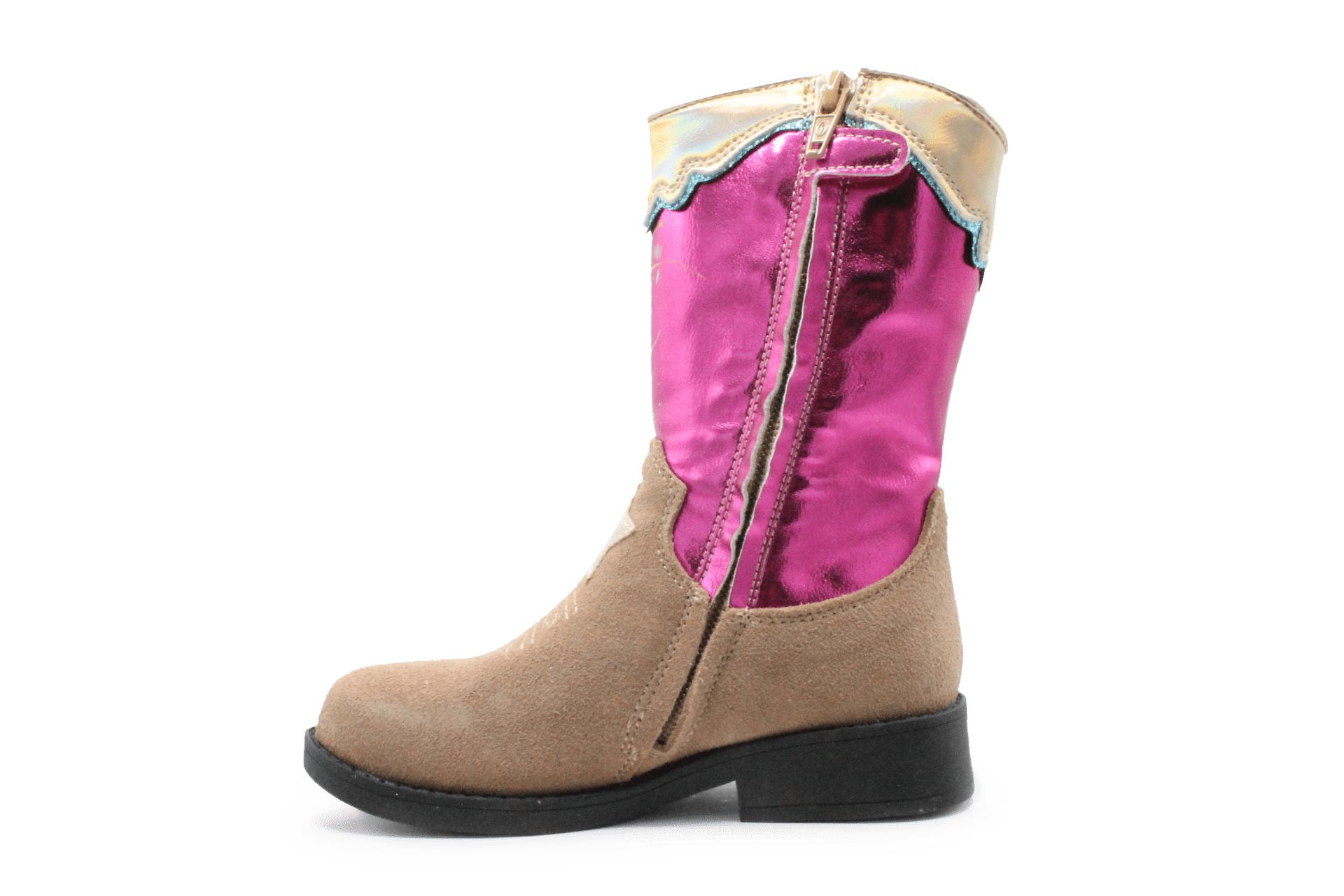 Shoesme NW24W010 Cowboylaars Roze Eenhoorn Leer – Meisjes