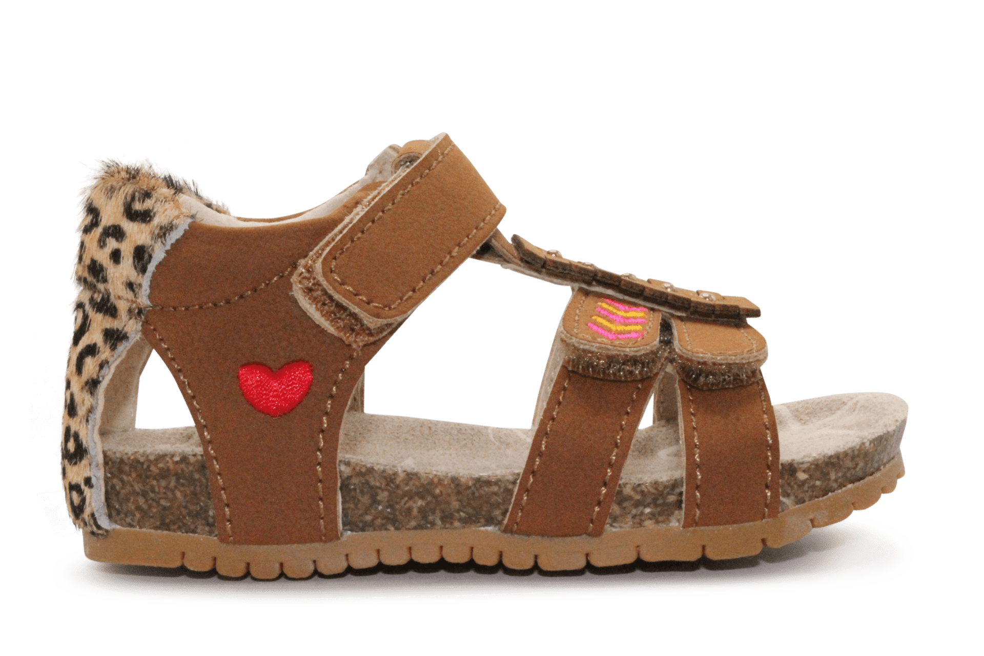 Shoesme Sandaal BI25S006 - Cognac - hatshoe