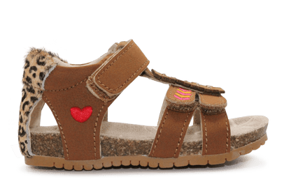 Shoesme Sandaal BI25S006 - Cognac - hatshoe