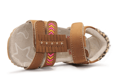 Shoesme Sandaal BI25S006 - Cognac - hatshoe