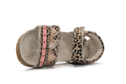 Shoesme Sandaal BI26S010 - Leopard Pink - hatshoe