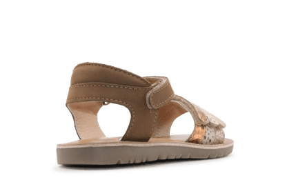 Shoesme Sandaal CA25S042 - Cognac brons - hatshoe