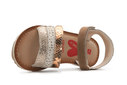 Shoesme Sandaal CA25S042 - Cognac brons - hatshoe