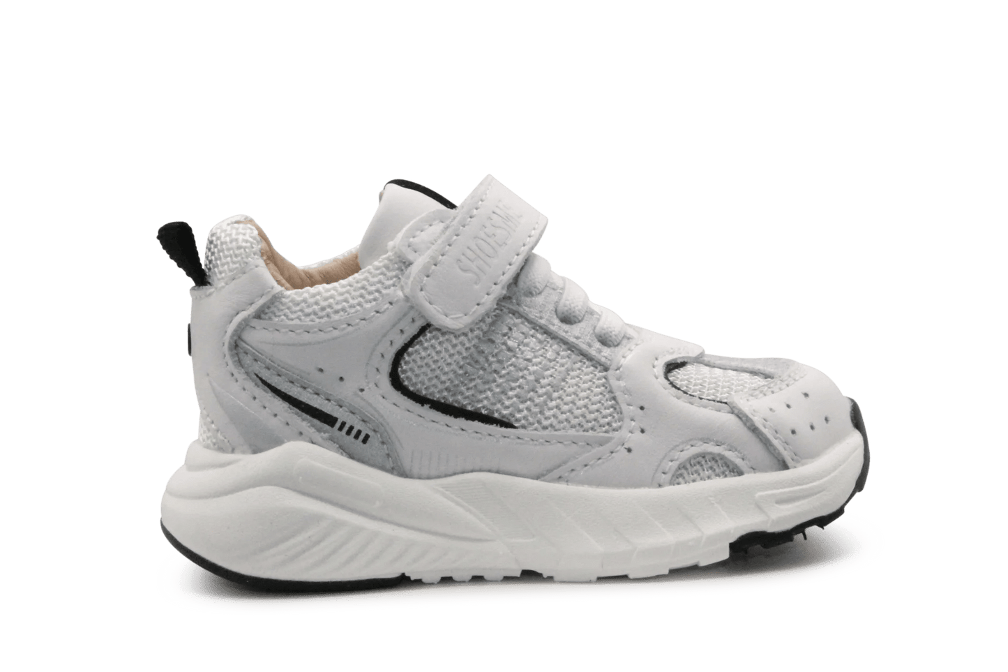 Shoesme Sneaker BL26S001 - White Black - hatshoe