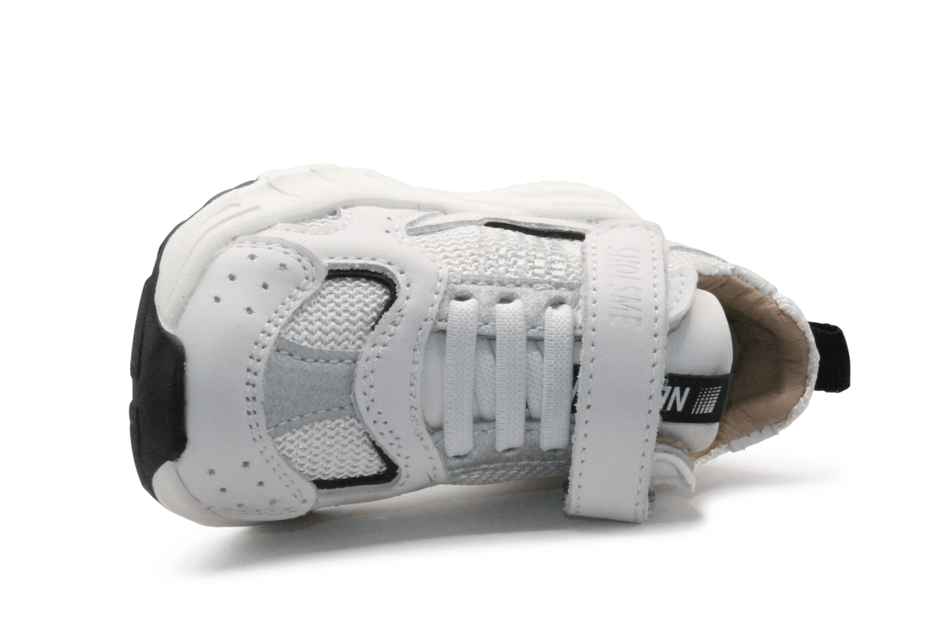 Shoesme Sneaker BL26S001 - White Black - hatshoe