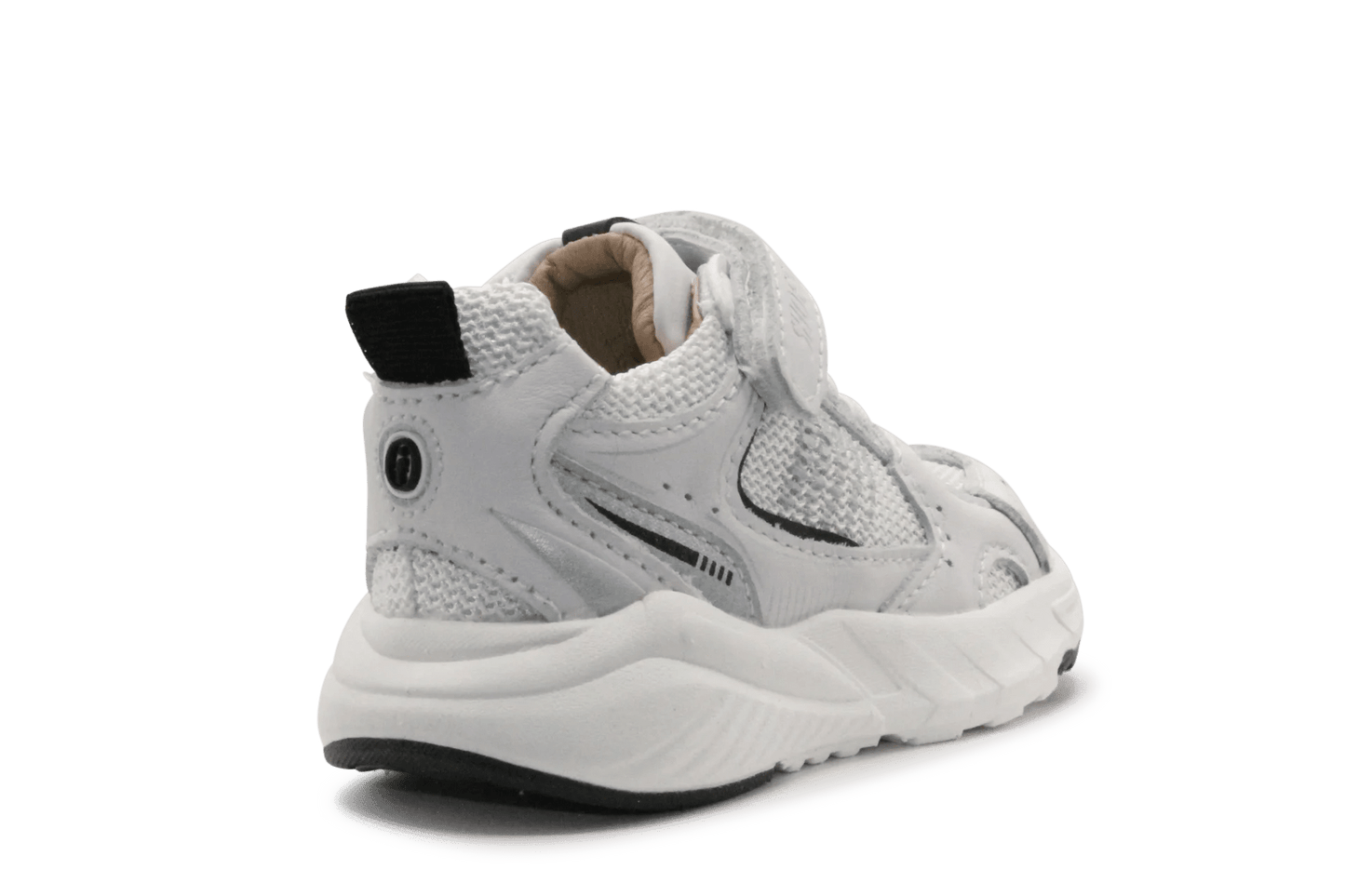 Shoesme Sneaker BL26S001 - White Black - hatshoe