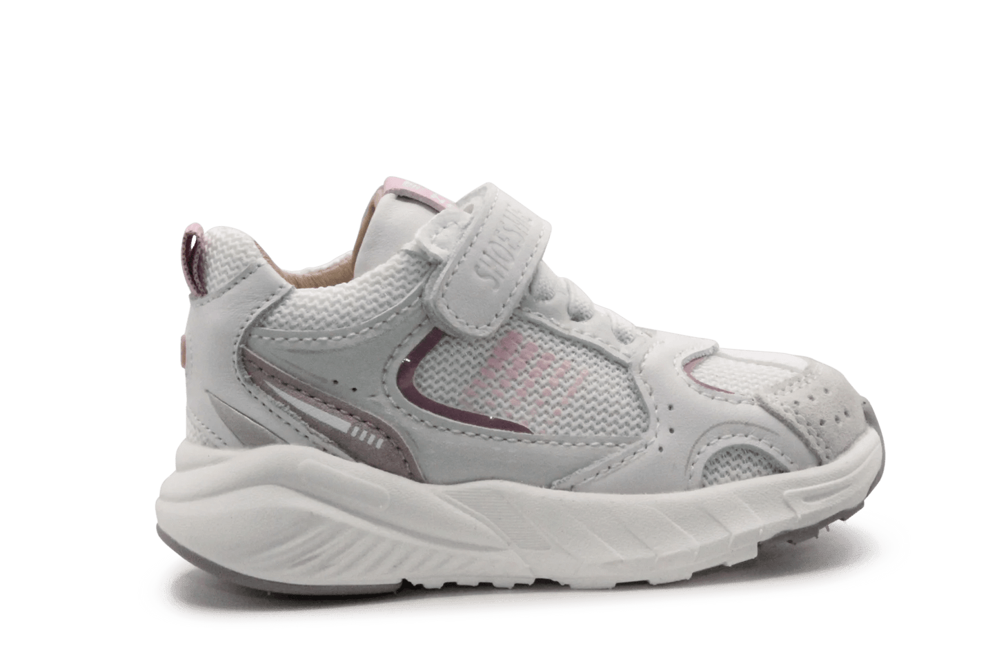 Shoesme Sneaker BL26S001 - White pink - hatshoe
