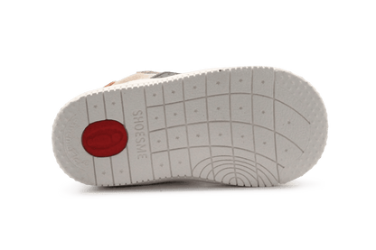 Shoesme Sneaker BN26S002 - Beige Zwart - hatshoe