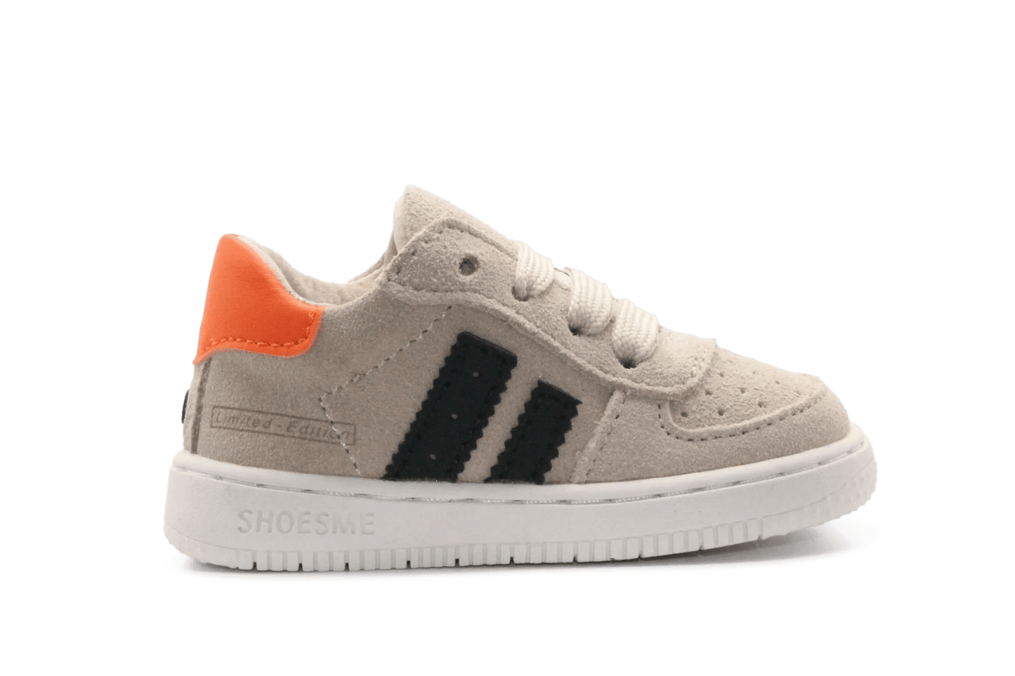 Shoesme Sneaker BN26S002 - Beige Zwart - hatshoe