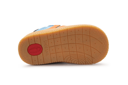 Shoesme Sneaker BN26S002 - Blauw Oranje - hatshoe