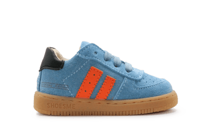 Shoesme Sneaker BN26S002 - Blauw Oranje - hatshoe