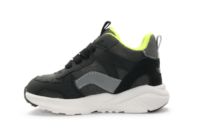 Shoesme Sneaker Jongens LW25W050 - C - Zwart - hatshoe