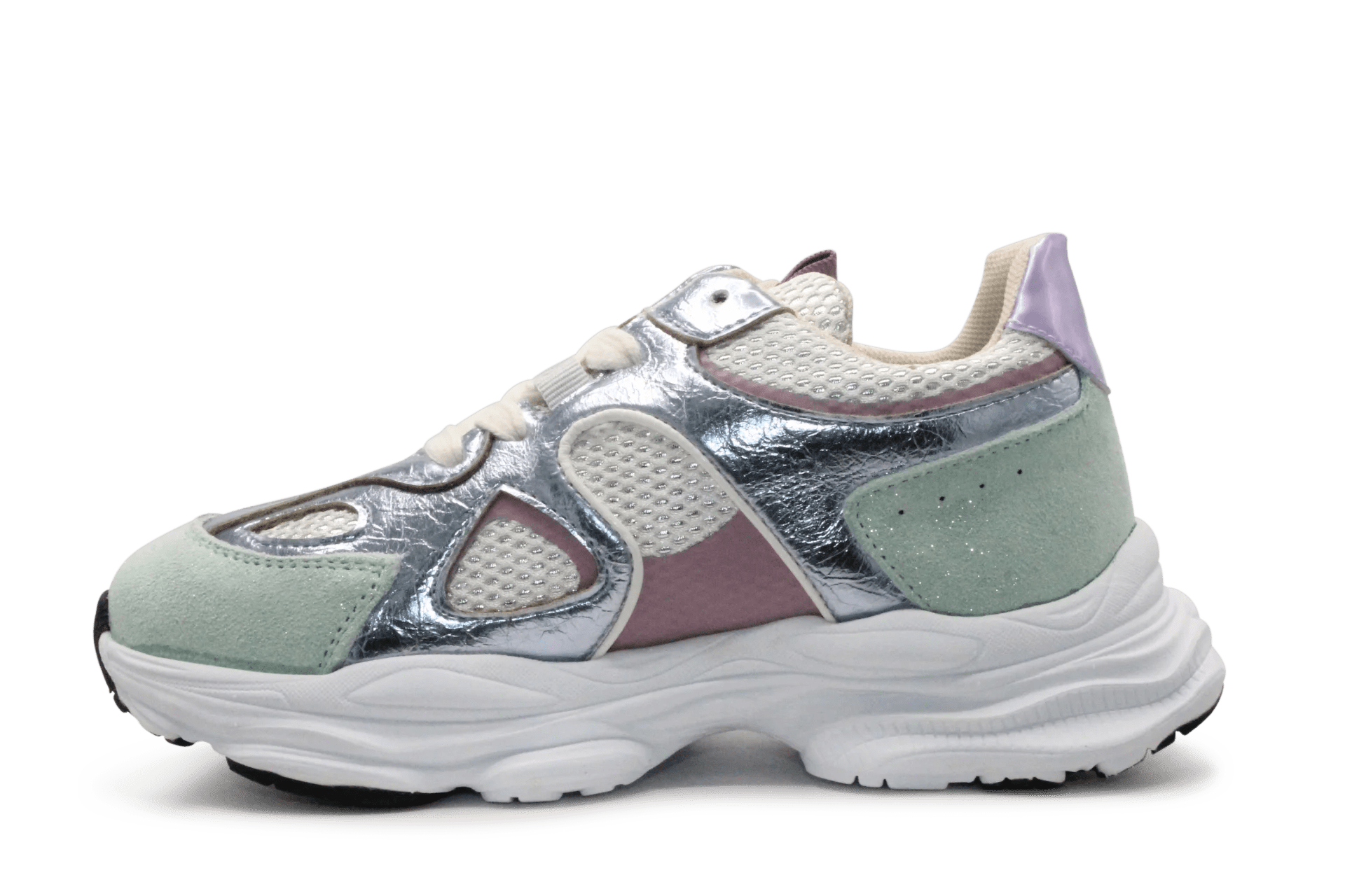 Shoesme Sneaker LW26S004 - Silver - hatshoe