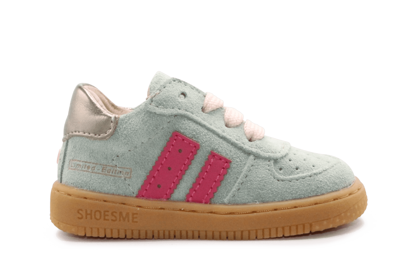 Shoesme Sneaker Meisjes - BN26W002 - Groen Roze - hatshoe