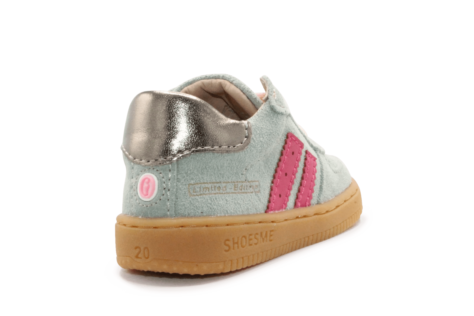 Shoesme Sneaker Meisjes - BN26W002 - Groen Roze - hatshoe